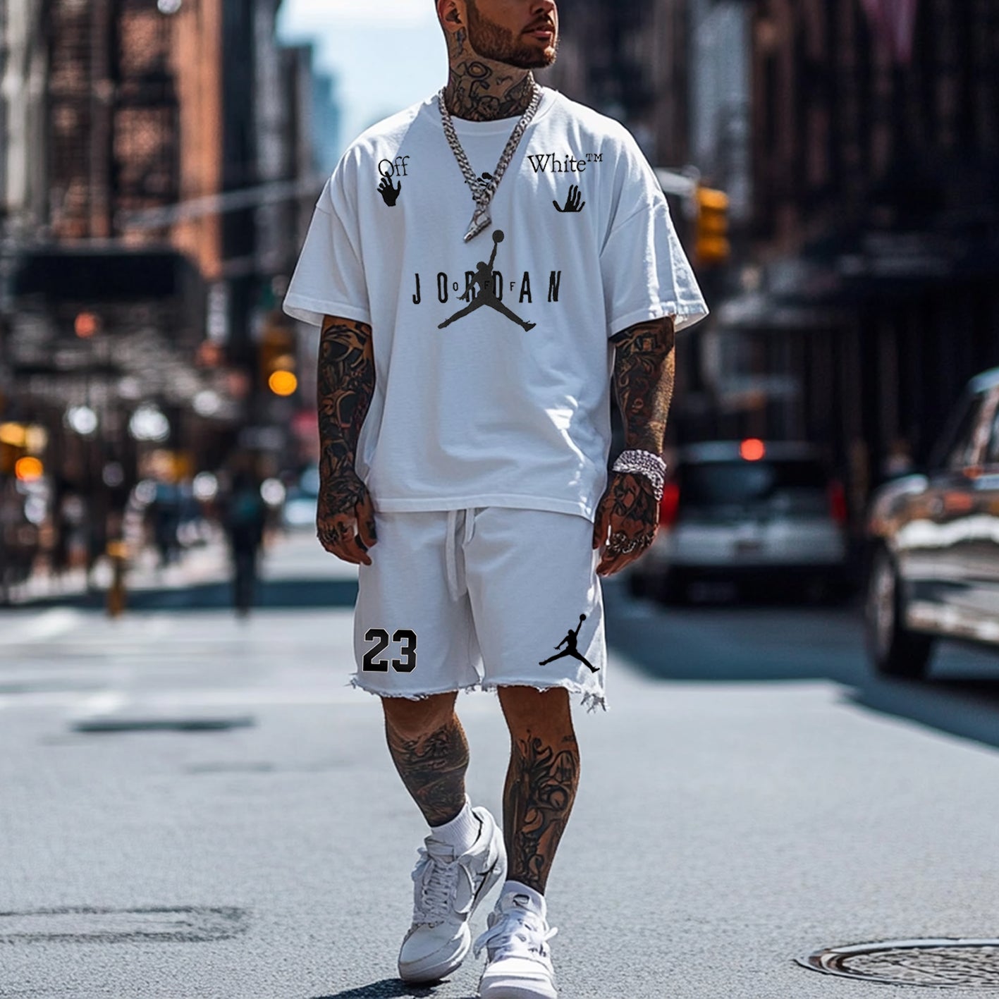Air Jordan Herren-Zweiteiler Sommer